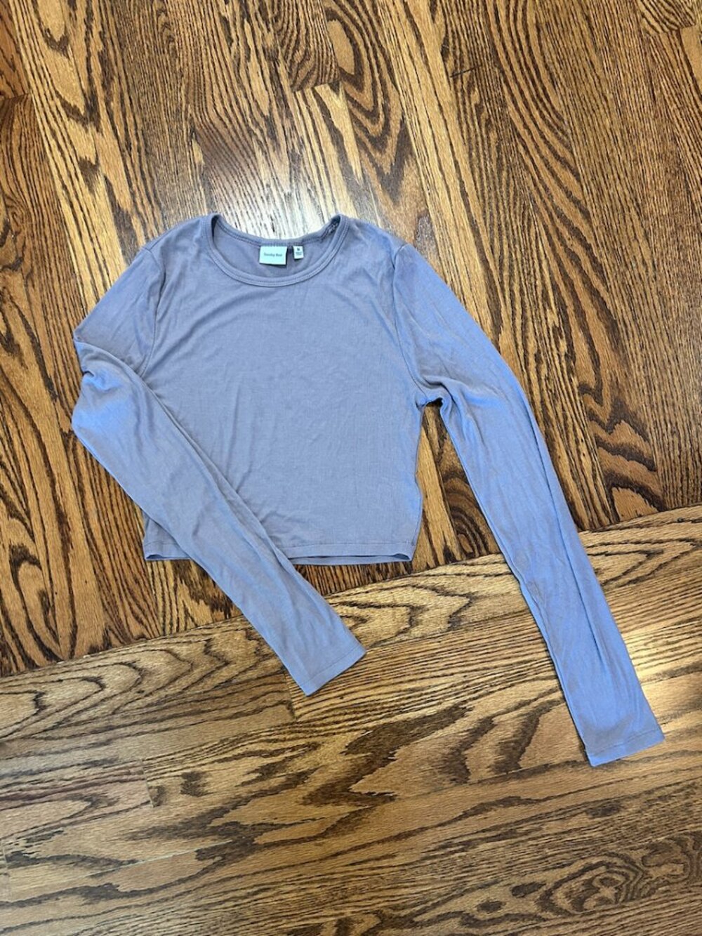 Aritzia, Sunday Best Ribbed Longsleeve Shirt